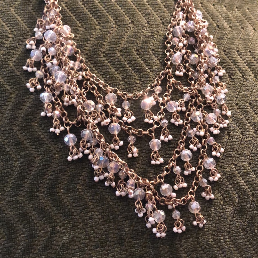 NWT! LOFT bib statement necklace! - Picture 5 of 9